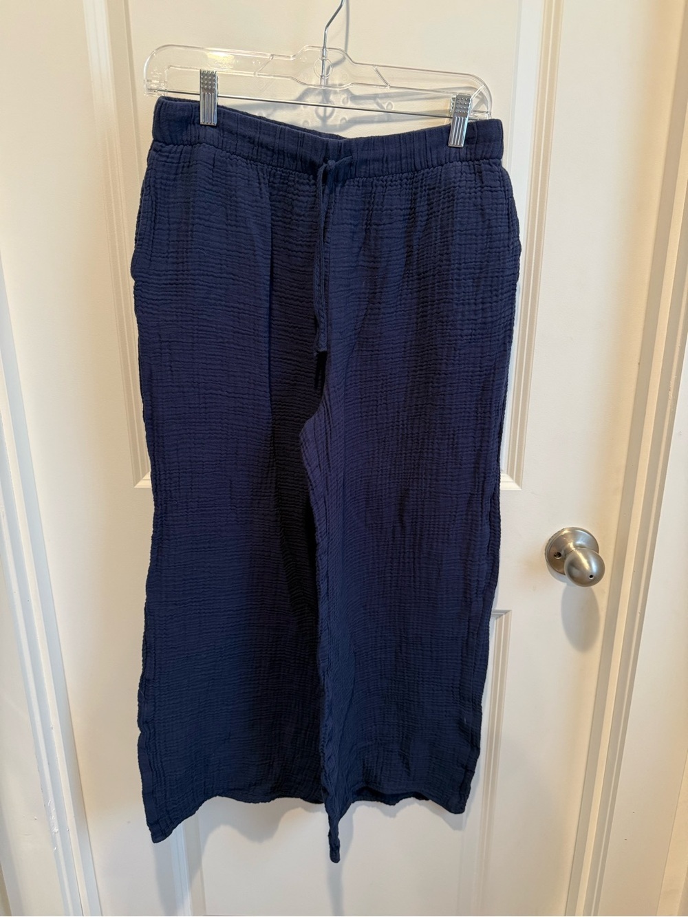 Lake Gauze Wide-Leg Pants Size Small Lounge Wear